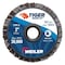 Weiler 2" BobCat Mini Abrasive Flap Disc, Conical (TY29), Type S Mount, 36Z 50922 - alternate 1